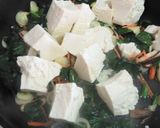 ほうれん草入り!炒り豆腐♪作り方4写真