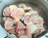 レンコンともも肉の煮物♪作り方3写真