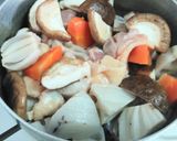 レンコンともも肉の煮物♪作り方4写真