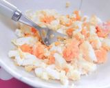 *野菜にONマヨタマキムチ*作り方1写真