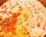 ♡桃屋キムチの素でキムチクリームパスタ♡作り方6写真