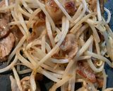 残り物もやしでごま油香る豚玉もやし作り方6写真