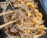 残り物もやしでごま油香る豚玉もやし作り方8写真