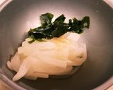 レンジで辛くない 大根とわかめの酢の物作り方4写真