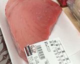 コストコ…刺身用生本まぐろ…カット方法作り方1写真