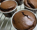 紙カップでシフォンダンショコラケーキ作り方12写真