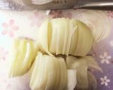たっぷり玉ねぎと牛すじ肉の絶品カレー作り方1写真