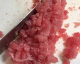 マグロの和風タルタル作り方1写真