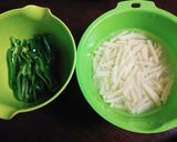 じゃがいもとピーマンのオイスター炒め作り方1写真