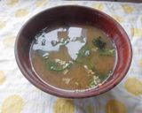インスタントお味噌汁に九条ねぎを♪作り方2写真