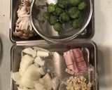 圧力鍋でとろとろ白菜のミルクスープ作り方1写真
