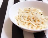 パスタソースで簡単一品 たらこ蓮根サラダ作り方4写真