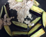 豚肉とトロトロ茄子の生姜炒め＊作り置き＊作り方3写真