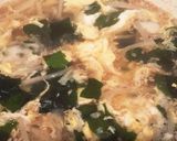 包丁なしで玉子ともやしわかめの中華スープ作り方3写真