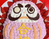 だるまケーキ 作り方6写真