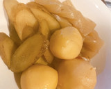 砂糖不使用　牛蒡と里芋煮作り方4写真