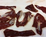 牛レバーにんにく醤油。作り方3写真