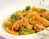 素揚げ無し!簡単♡肉団子と野菜の甘酢あん作り方8写真