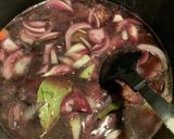 牛スネ肉の絶品赤ワイン煮作り方5写真