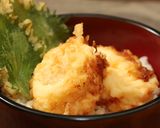 卵が濃厚！ 鶏卵の天ぷら丼作り方15写真