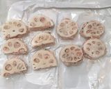 れんこんのはんぺんハサミ焼き作り方4写真