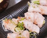 こじょさんちの超絶簡単水菜の豚バラ巻き作り方4写真