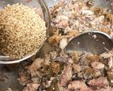 サバの水煮缶で☆サバと搾菜の豆腐サラダ作り方8写真