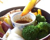 たっぷり蒸し野菜♪ホットみそドレ添え作り方6写真