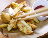 フライパンで簡単！米粉でフライドポテト作り方11写真