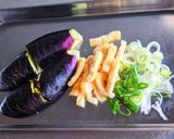 茄子と油揚げの味噌汁作り方2写真