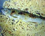 炊飯器で簡単♪鮎の炊き込みごはん♪作り方6写真