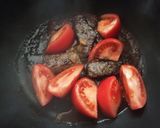 ７日ダイエット☆油砂糖不使用の牛肉トマト作り方5写真