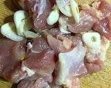 減量飯 鳥肉とほうれん草ときのこのスープ作り方1写真