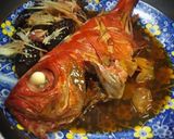 金目鯛の煮付け(*≧∀≦*)作り方5写真