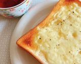 甘じょっぱ！ハニーチーズトースト*･゜＊作り方9写真