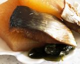 生身欠きニシンで大根の煮付け作り方12写真