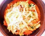 ユッケジャンクッパ　焼き肉のたれ消費作り方9写真