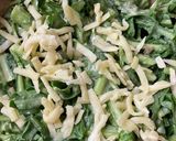 春菊たっぷり簡単チーズチヂミ風作り方4写真