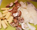 ハリッサ&クミンdeチキントマト煮込み作り方1写真