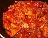 ハリッサ&クミンdeチキントマト煮込み作り方7写真
