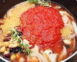 ハリッサ&クミンdeチキントマト煮込み作り方5写真