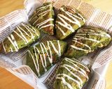 カフェ風♪抹茶＆ホワイトチョコのスコーン作り方16写真
