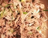 少ない材料で、我が家の豚キムチ卵とじ！作り方2写真