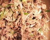 少ない材料で、我が家の豚キムチ卵とじ！作り方2写真