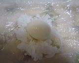 プチ肉巻おにぎりたまご入り作り方1写真