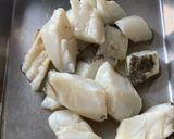 冬のご自宅ランチ★白菜とたらのグラタン作り方2写真