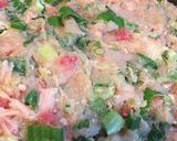 鶏胸肉と牛肉のネギしそ焼き作り方2写真