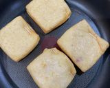 簡単！ポテサラベーコンの油あげ包み焼き作り方5写真