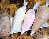 可愛いクマのチョコレート立体3Dケーキ作り方15写真