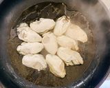 絶品　広島産牡蠣✨ペペロンチーノ風炒め作り方7写真